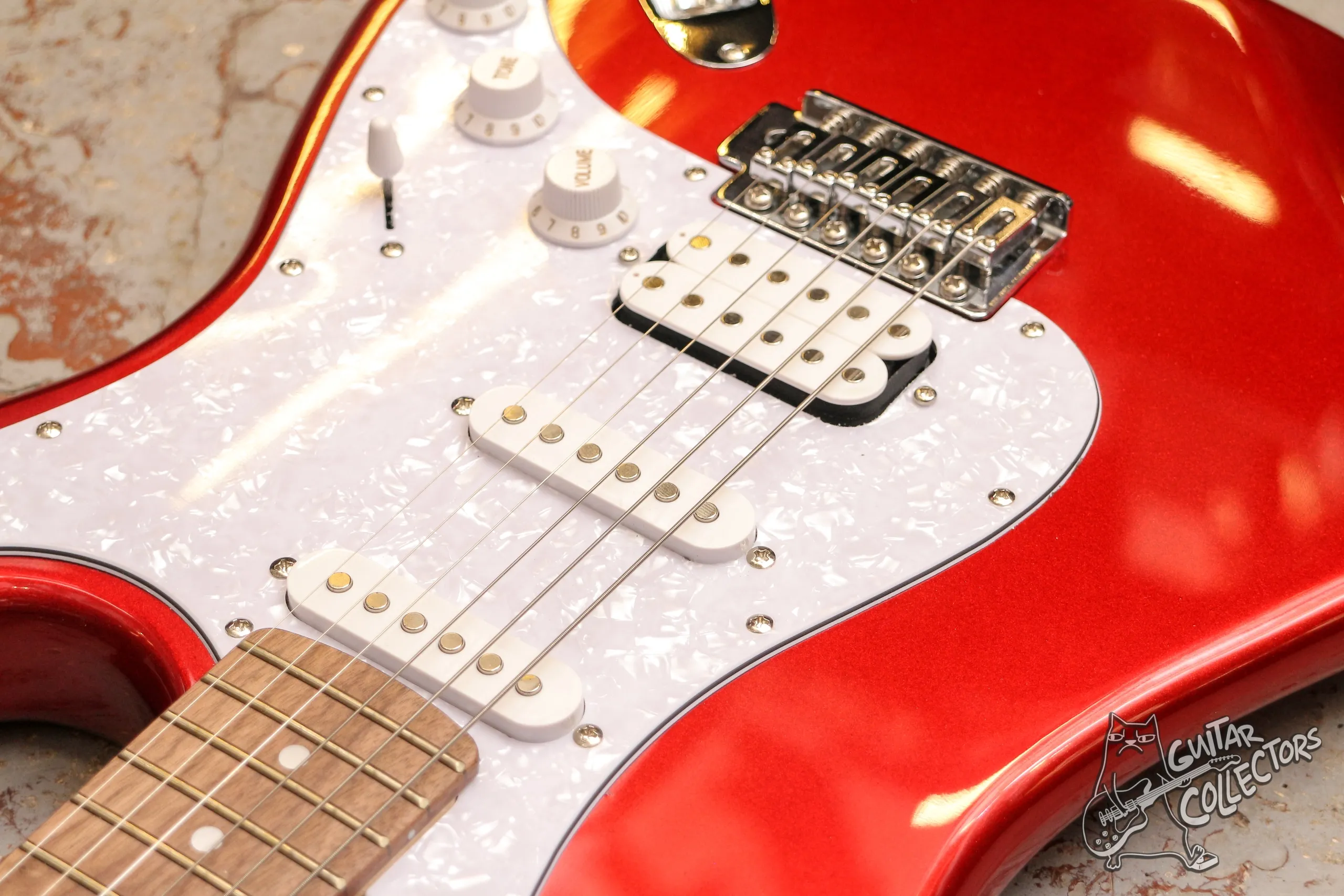 Caraya E211RD Fat Stratocaster Red