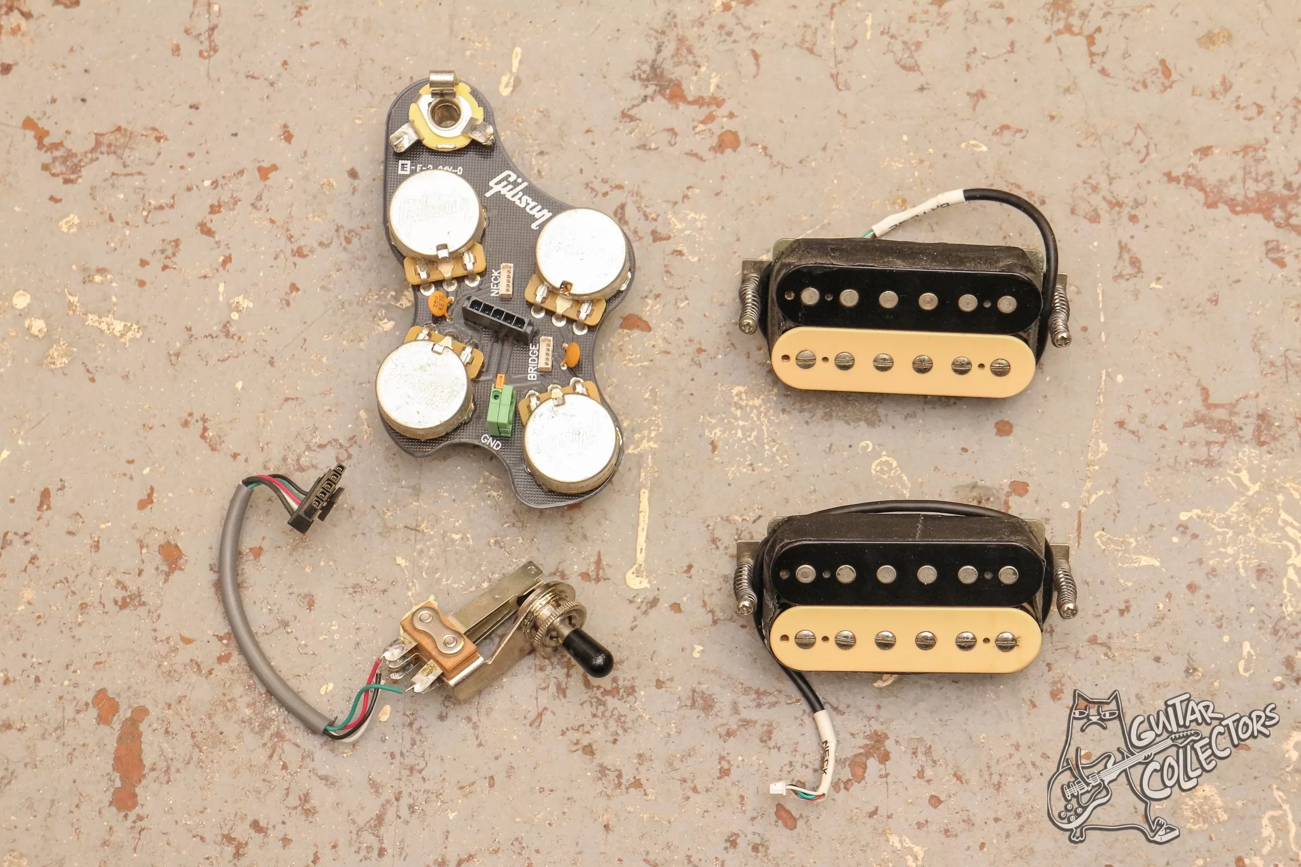 Gibson '61 Zebra Set Alnico V PAF + Tone Stack SG