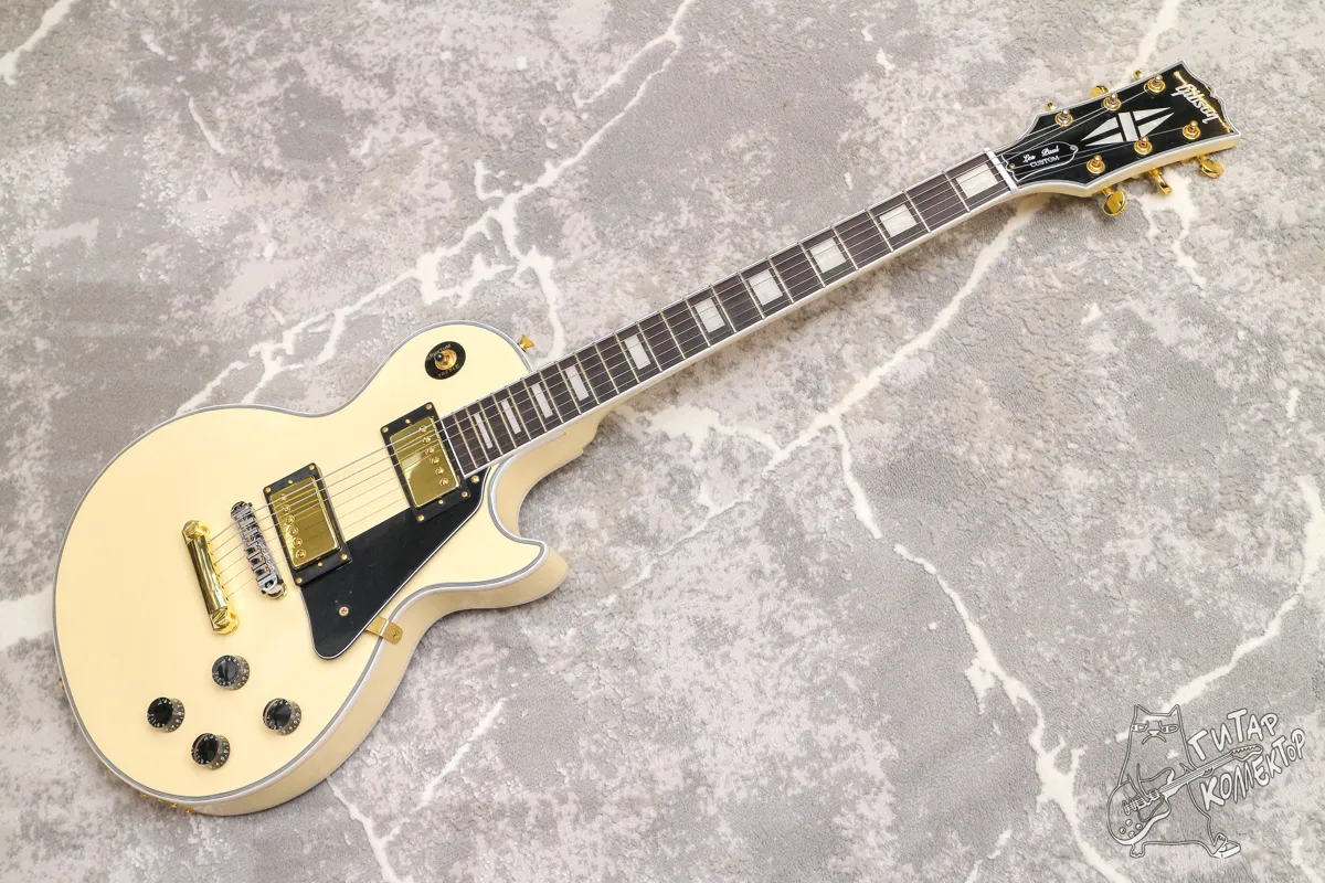 Gibson Les Paul Custom Alpine White China Copy