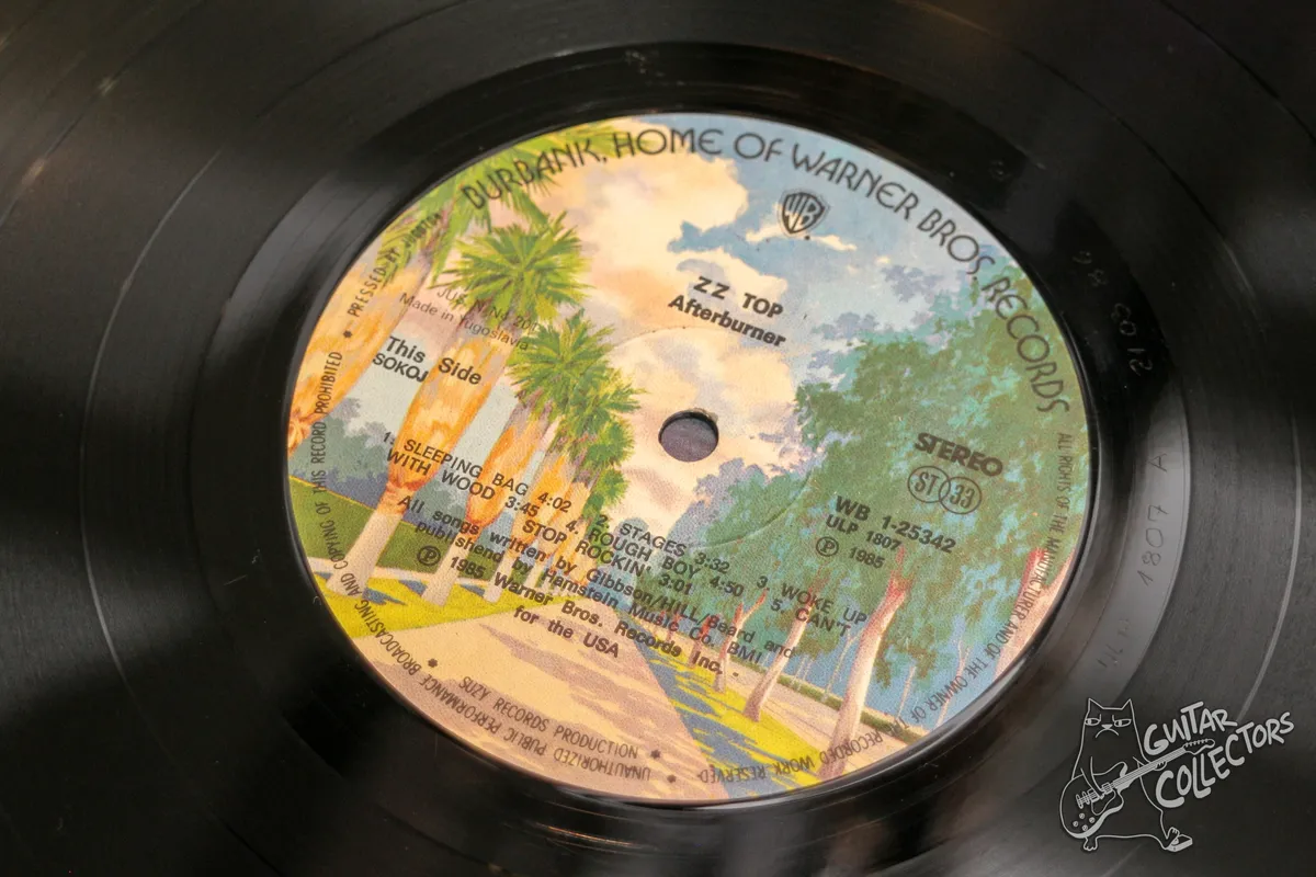 ZZ Top – Afterburner LP Yugoslavia 1986 NM/NM