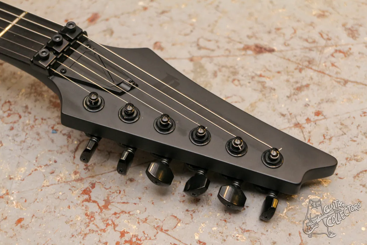 Ibanez Iron Label Xiphos XPTB620 Black Flat