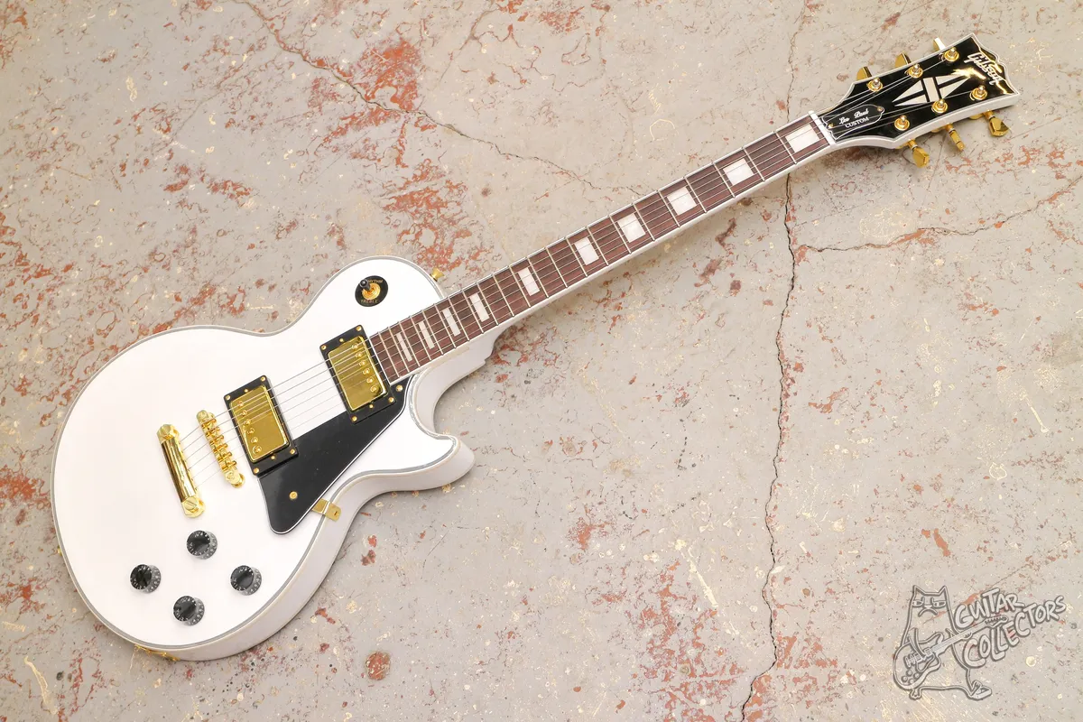 Gibson Les Paul Custom Alpine White China Copy