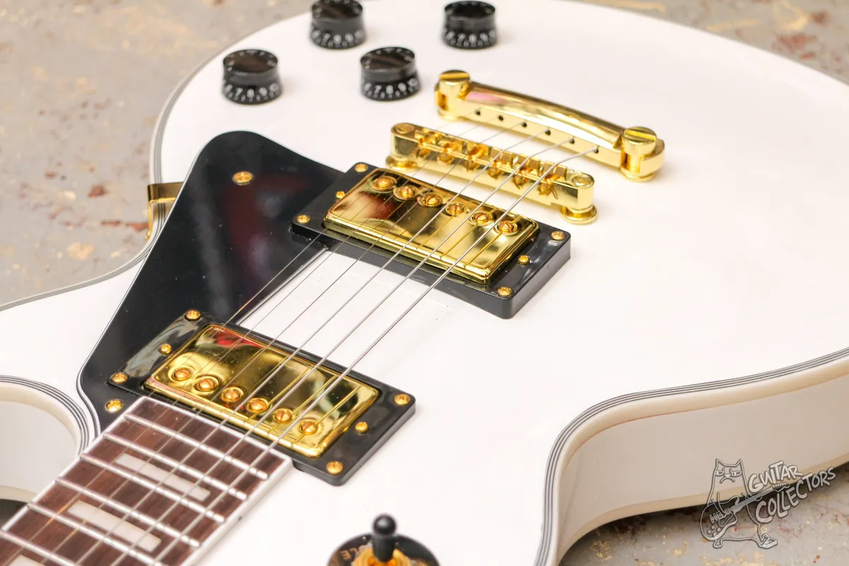 Gibson Les Paul Custom Alpine White China Copy