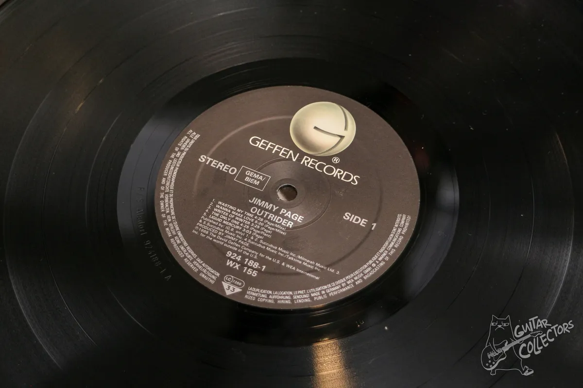 Jimmy Page – Outrider LP Germany 1988 NM/NM