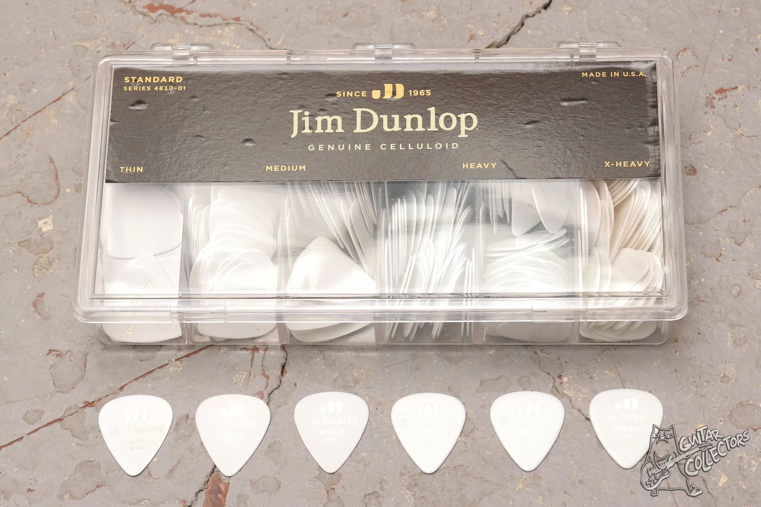 Dunlop Genuine Celluloid Белые