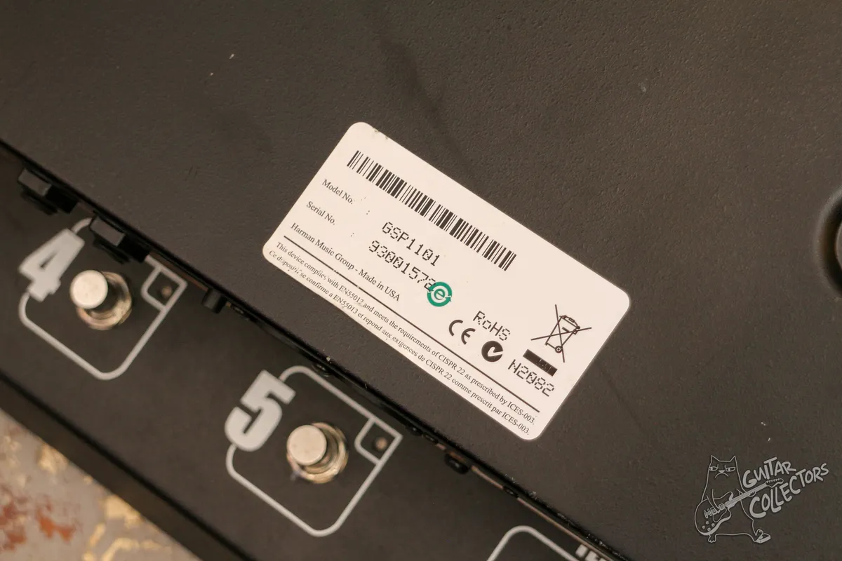 DigiTech GSP 1101 Guitar Rack Preamp USA + Control 2