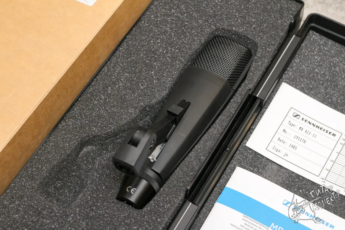 Sennheiser MD 421 II Cardioid Dynamic Microphone