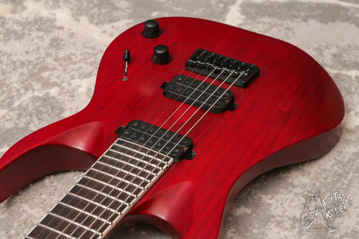 Solar Guitars A2.7TBR Blood Red Matte