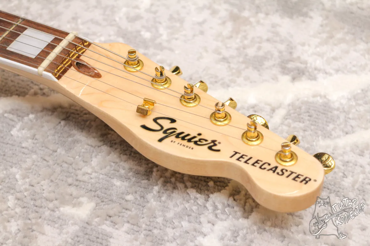 Squier 40th Anniversary Telecaster Gold Edition White