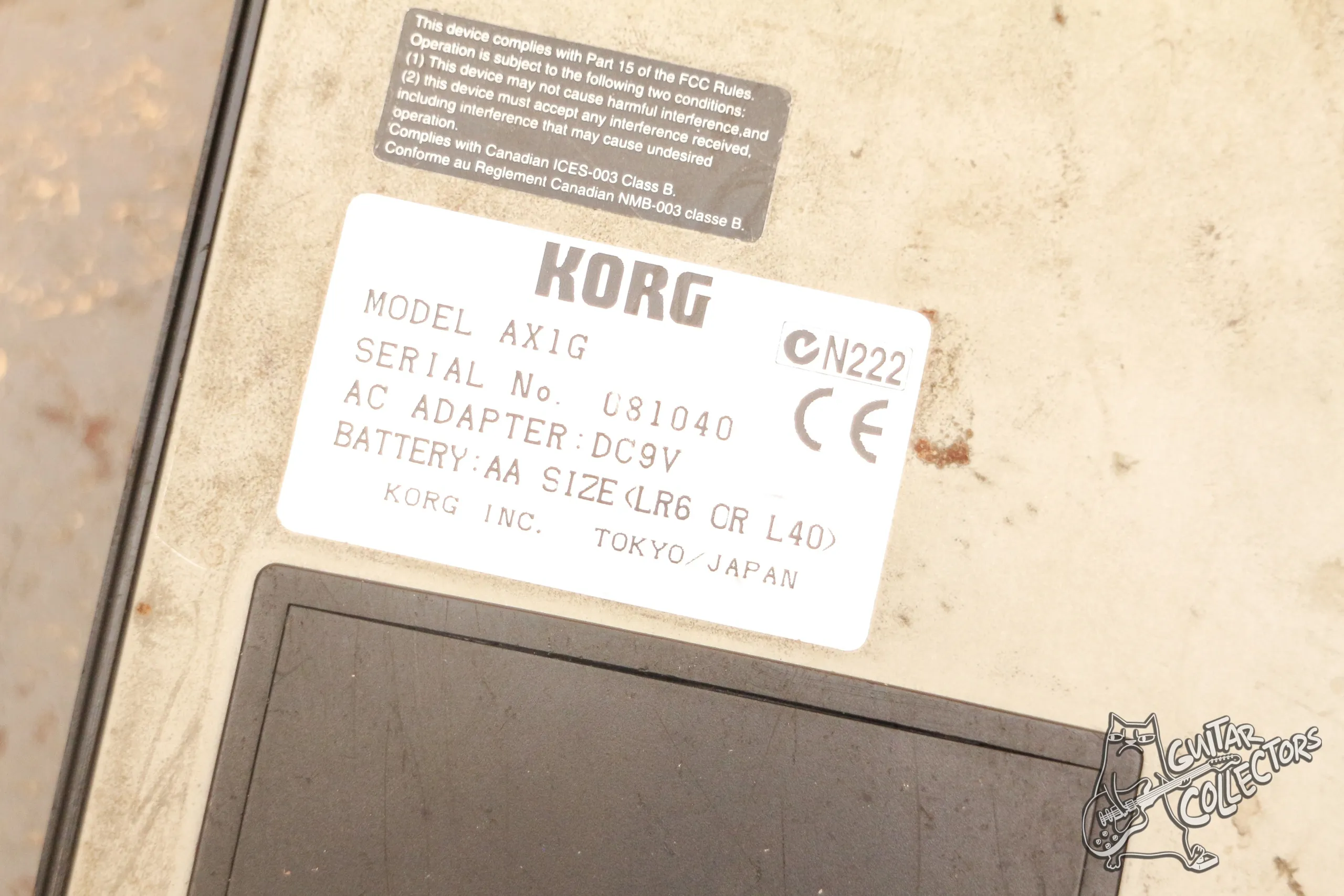Korg ToneWorks AX 1 G Hyperformance Guitar Processor
