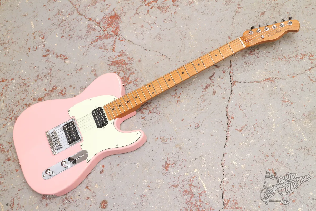 Bacchus BTE-3-RSM-M Telecaster HH Pink