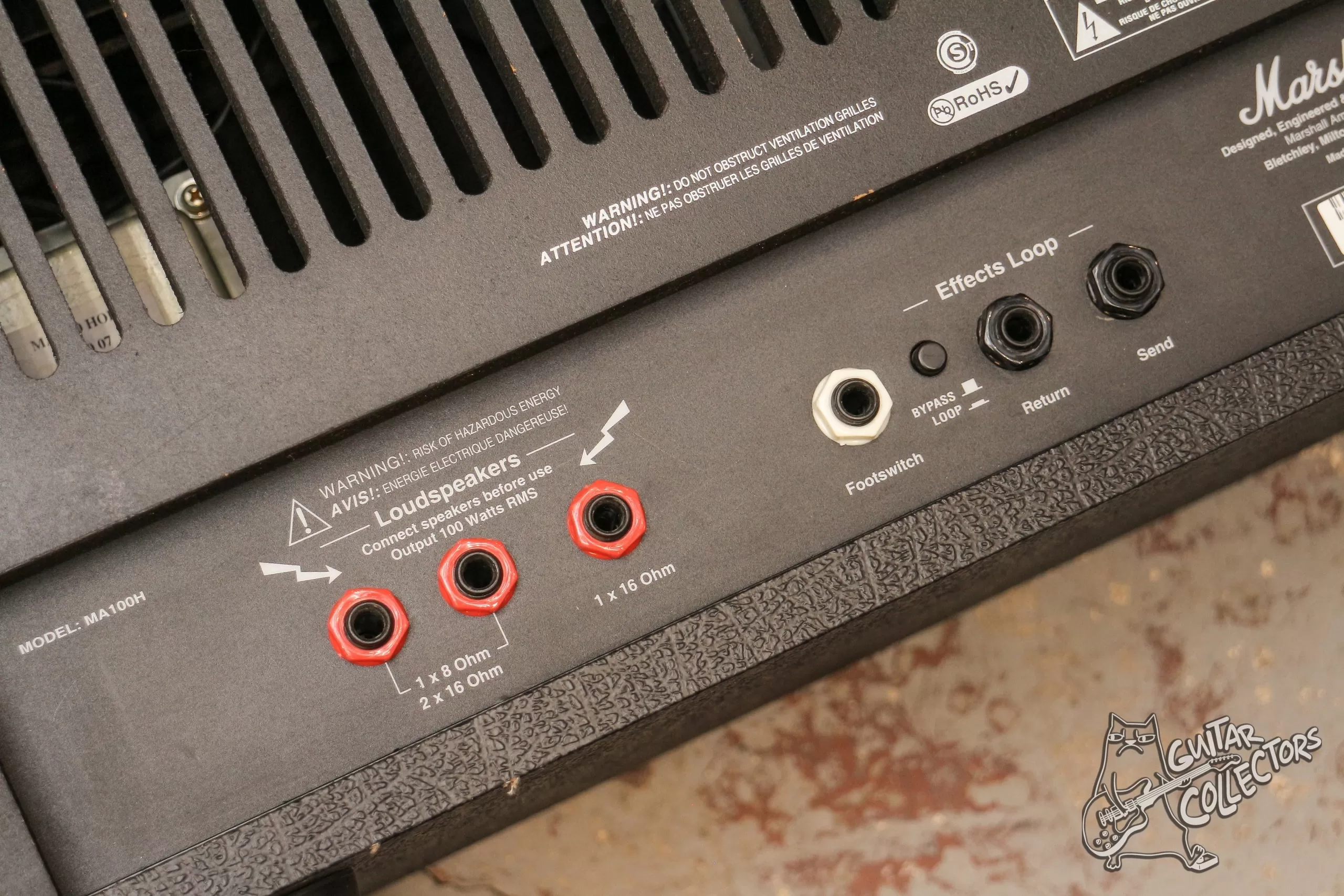 Marshall MA 100 H Guitar Tube Head