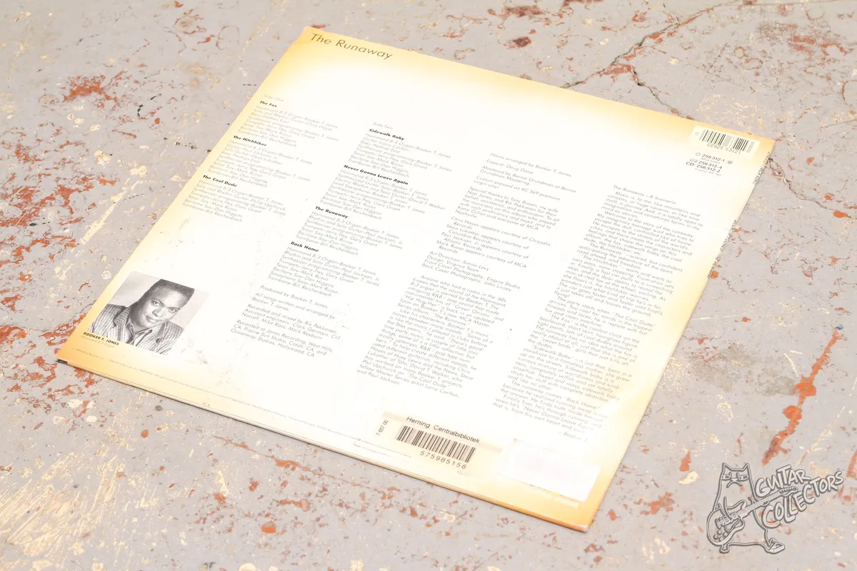 Booker T. Jones – The Runaway LP Germany 1989 NM/NM