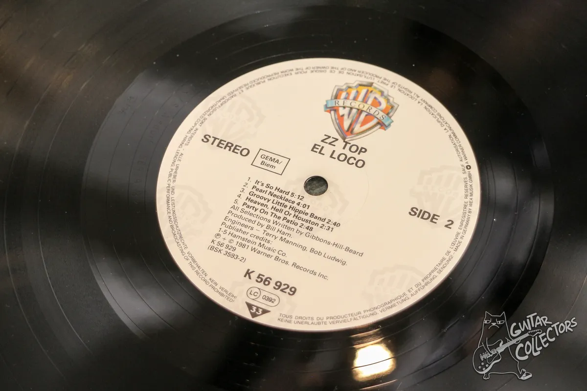 ZZ Top – El Loco LP Germany 1981 NM/NM