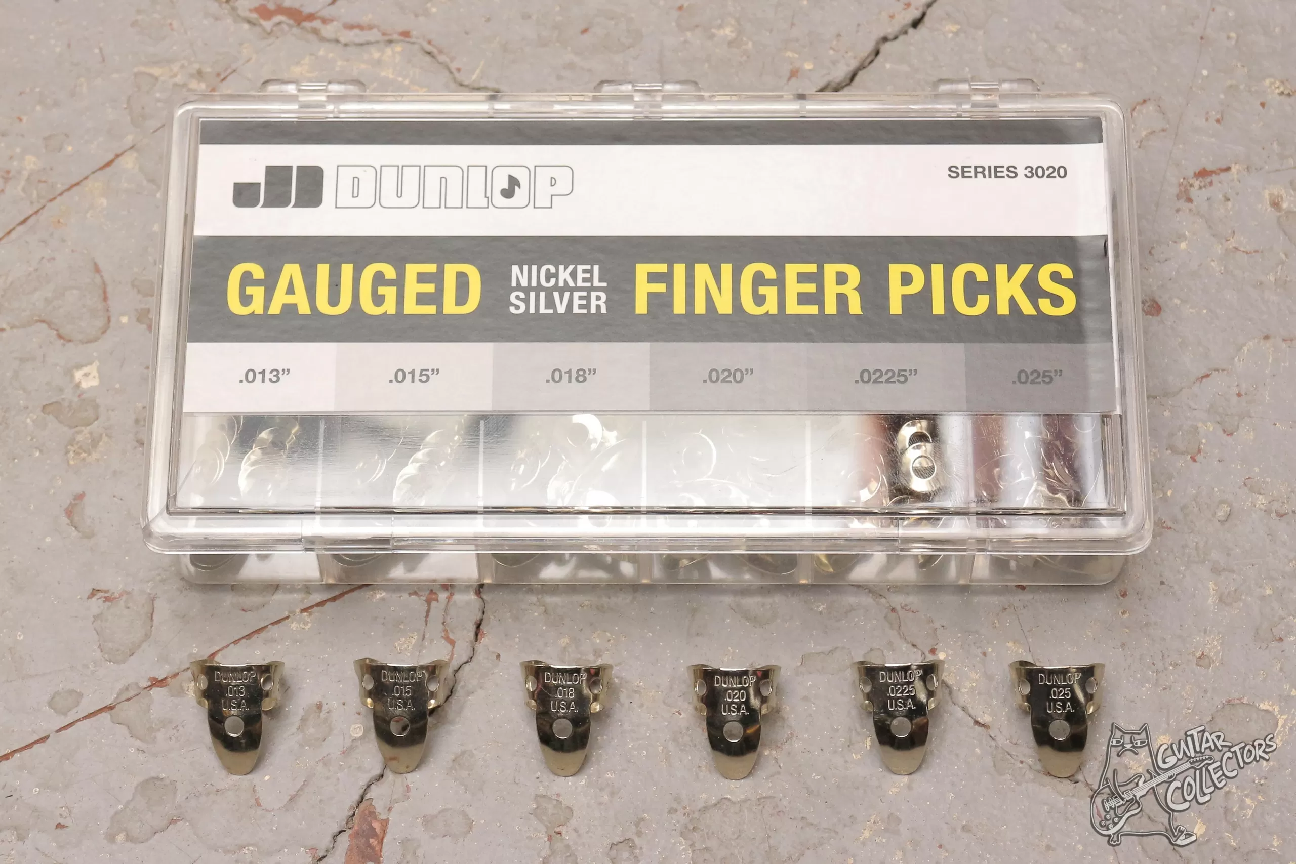Dunlop Nickel Silver медиаторы на палец