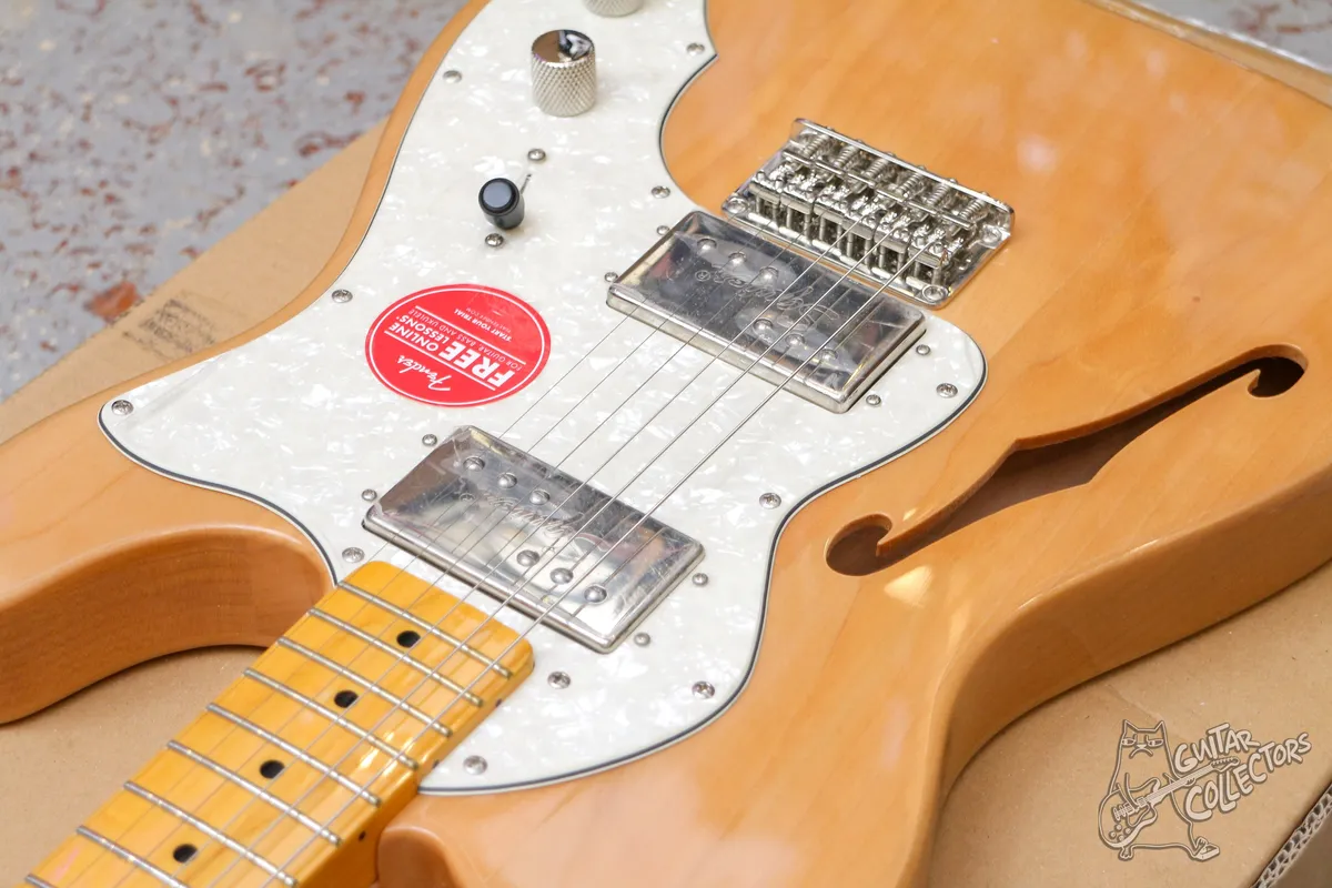 Squier Classic Vibe 70's Telecaster Thinline MN Natural NEW
