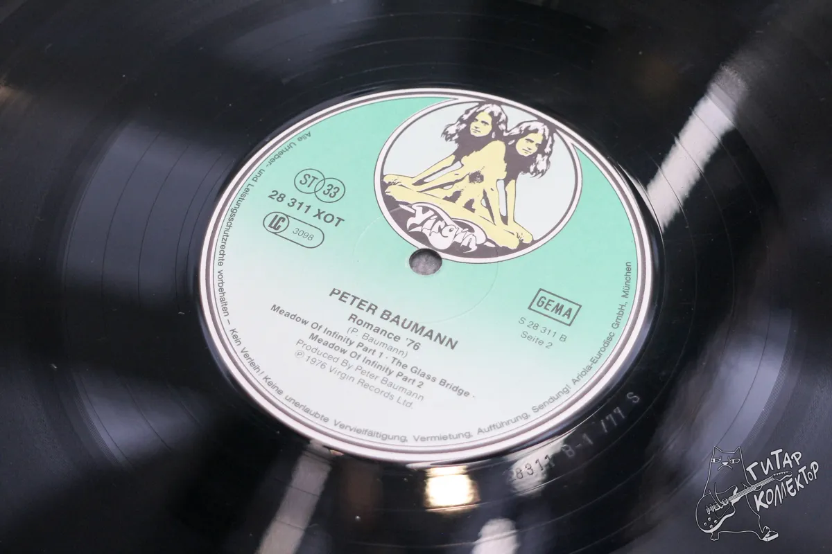 Peter Baumann – Romance 76 LP Germany 1976 EX/NM