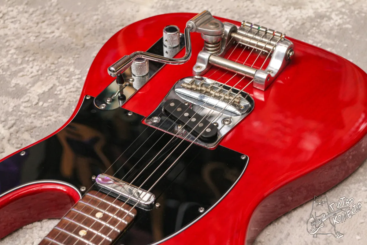 Fender American Standard Telecaster Crimson Red Transparent Ash