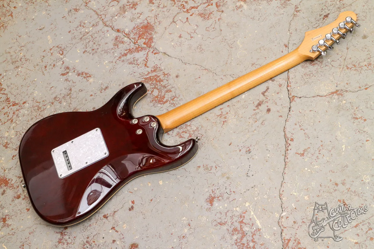 JET JS-450 TBK Fat Strat Transparent Black