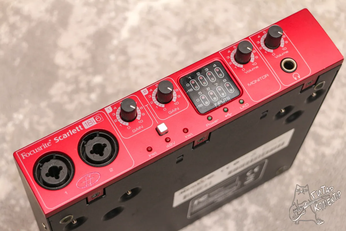 Focusrite Scarlett 18i6 USB Аудиоинтерфейс