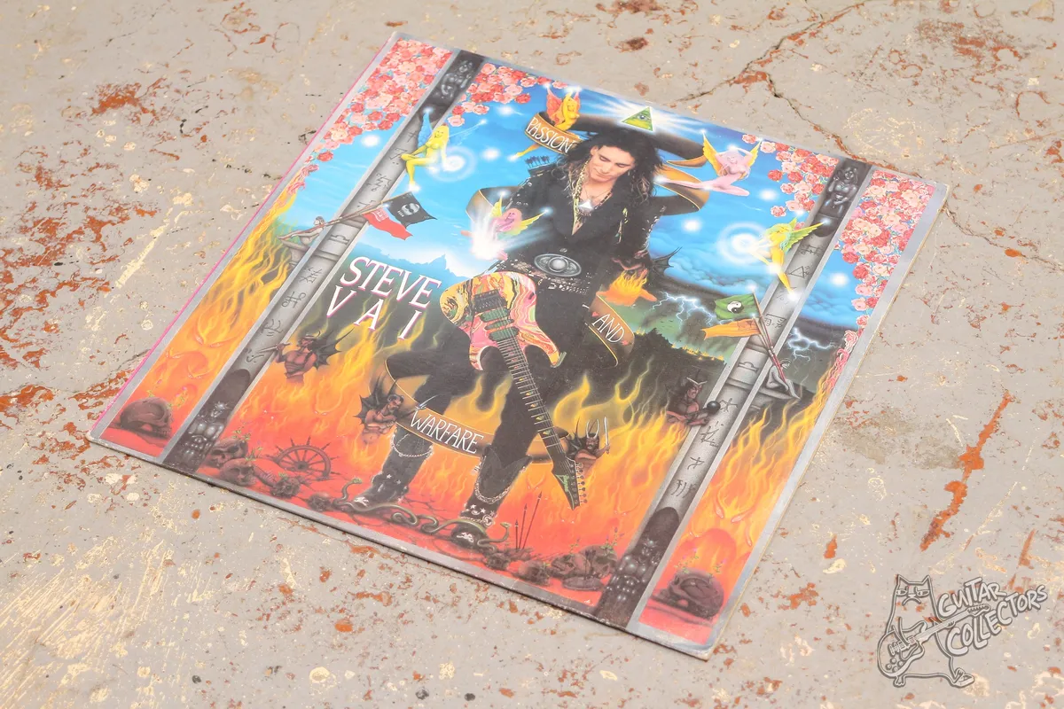 Steve Vai - Passion And Warfare LP UK 1990 EX/NM