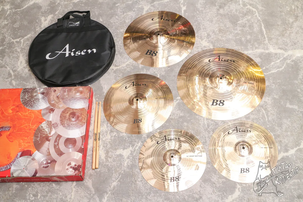 Aisen B 8 Cymbal Pack 5 pcs Набор Тарелок
