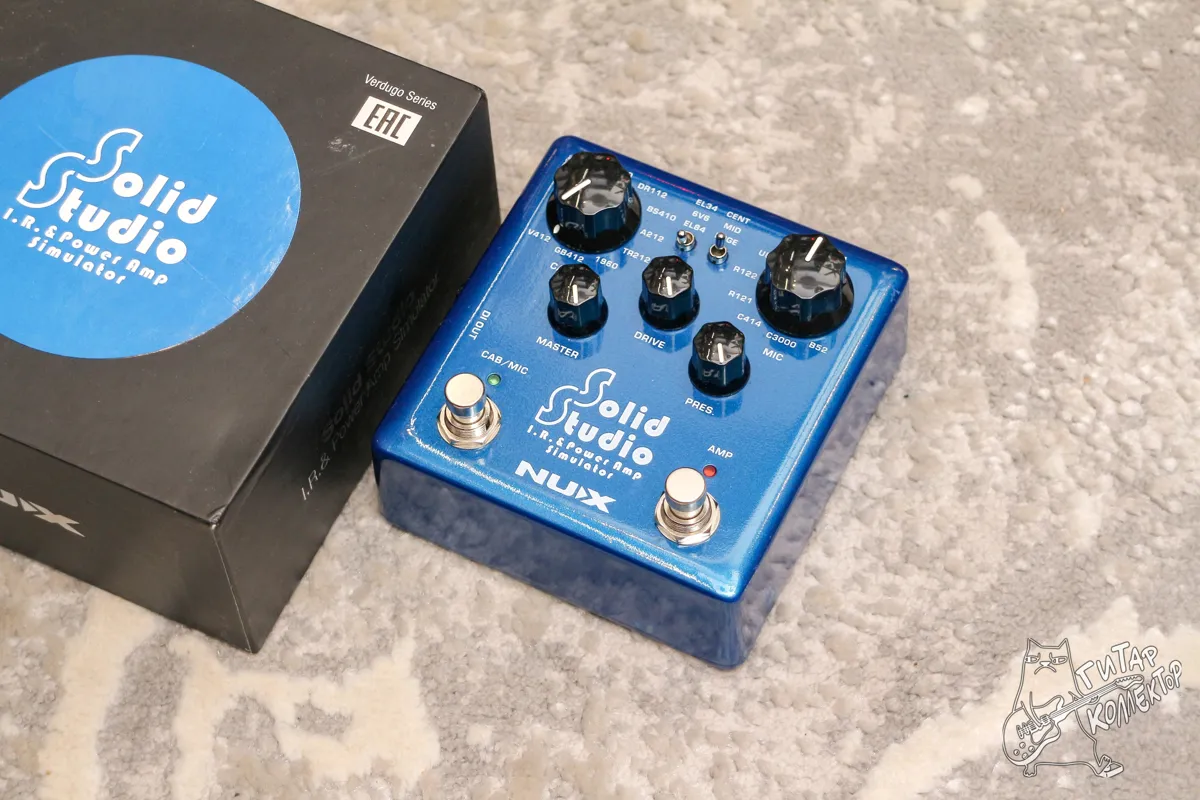 NUX NSS 5 Solid Studio IR Cabinet & Power Amp Simulator