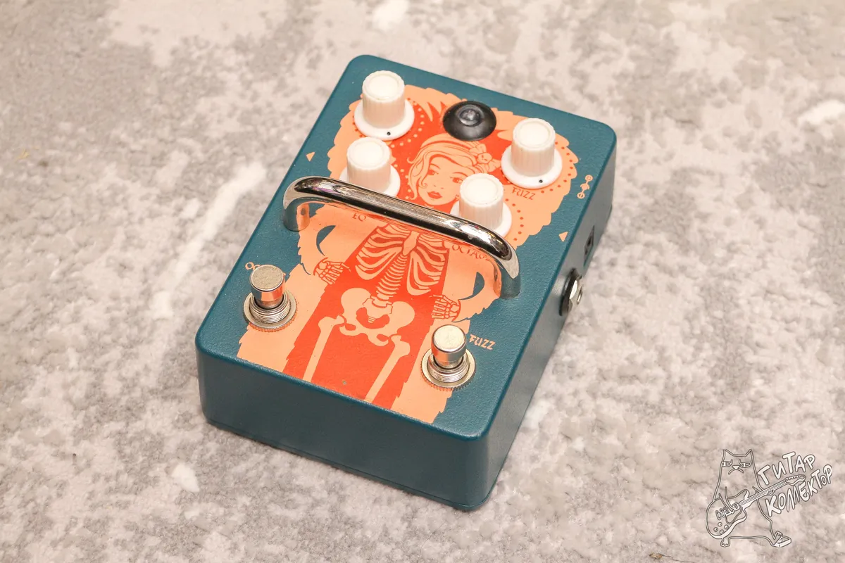 Orange Fur Coat Octave Fuzz