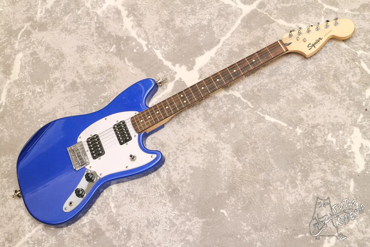 Squier Bullet Mustang HH Blue