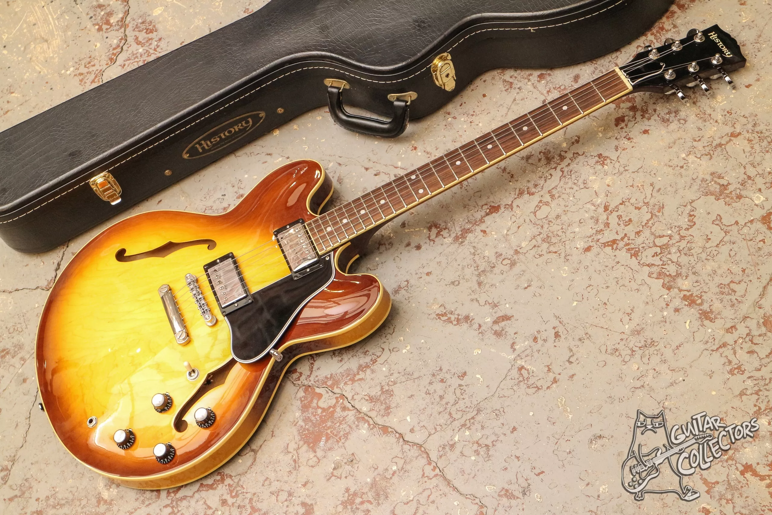 History ZSA-CFS LBS Light Brown Sunburst (ES-335)