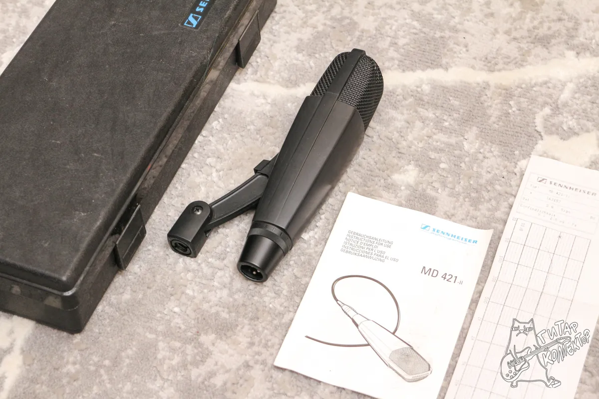 Sennheiser MD 421 II Cardioid Dynamic Microphone