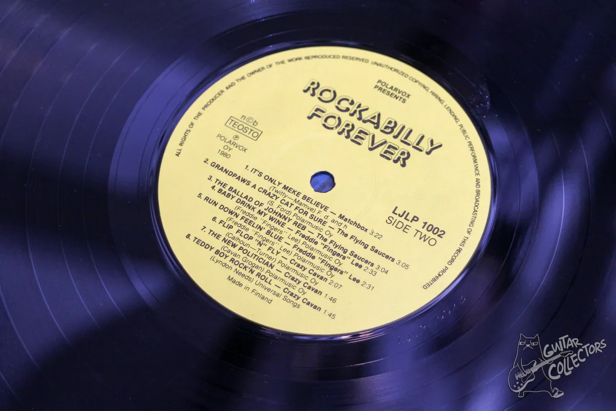 Various – Rockabilly Forever LP Finland 1980 NM/NM