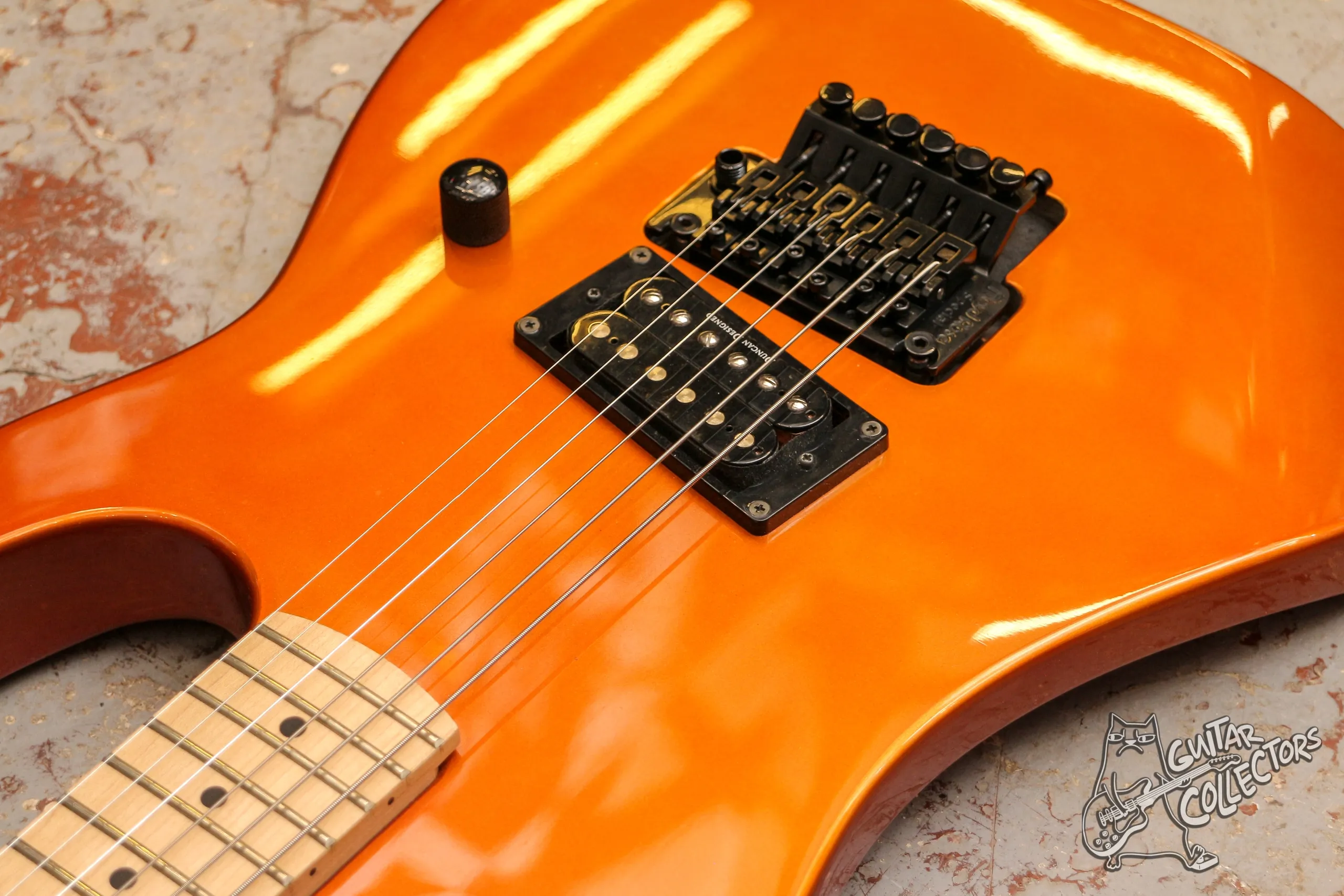 B.C. Rich Gunslinger Retro Metallic Orange