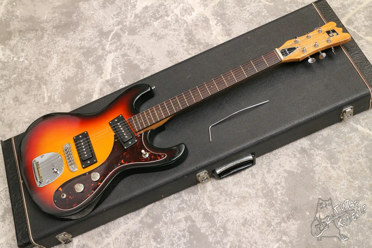 Guyatone LG-127T Mosrite Style Sunburst