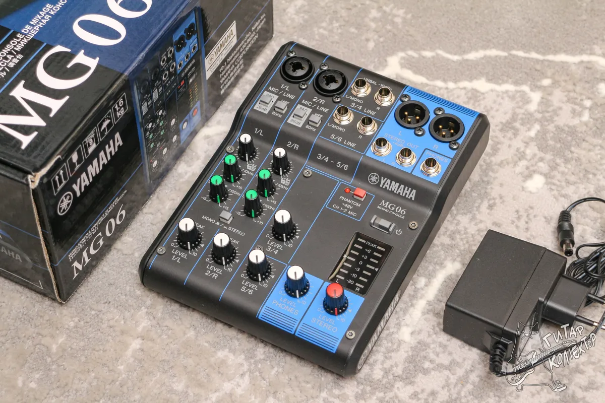 Yamaha MG 06 Mixing Console Malaysia