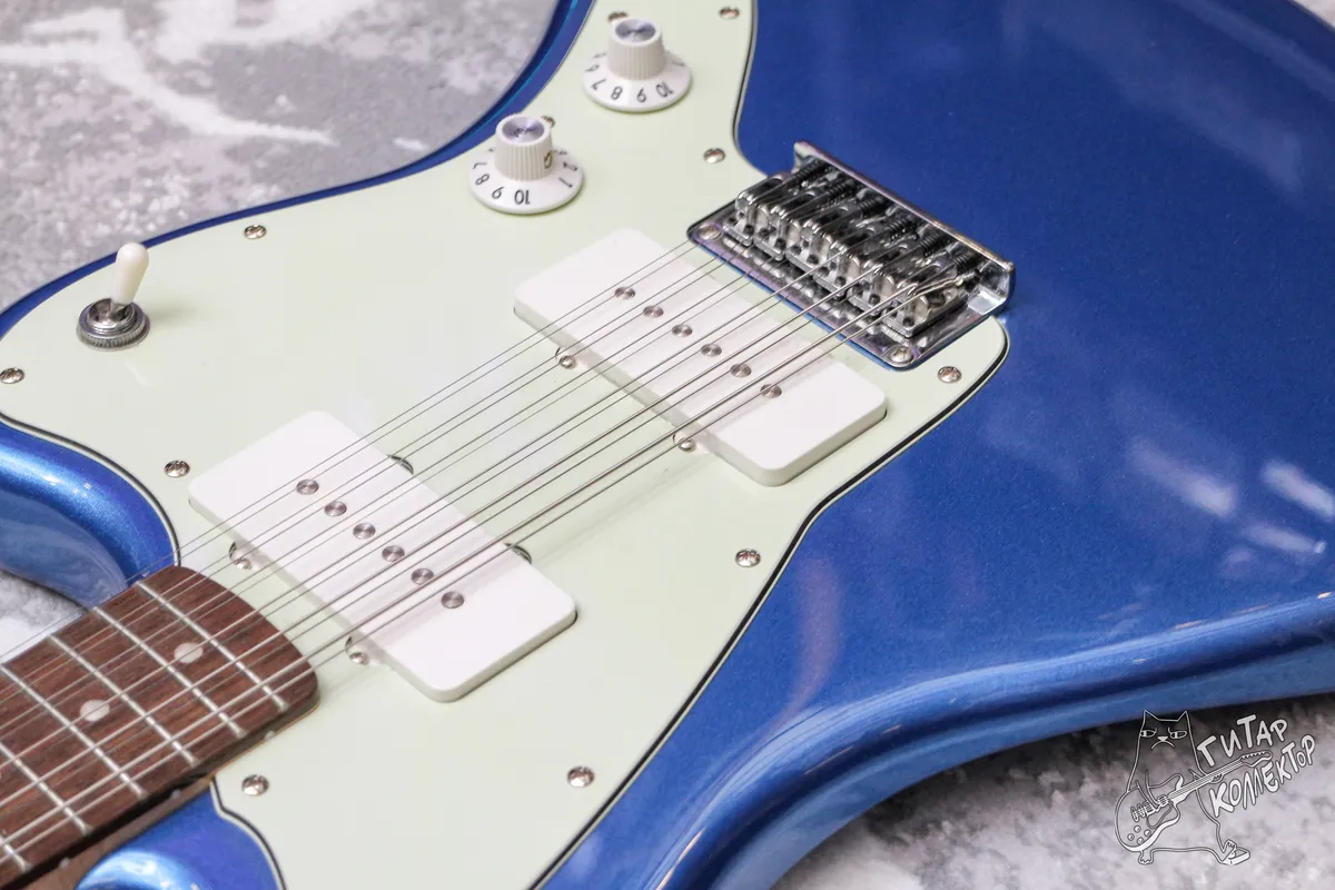 Squier Paranormal Jazzmaster XII Lake Placid Blue 12-Str