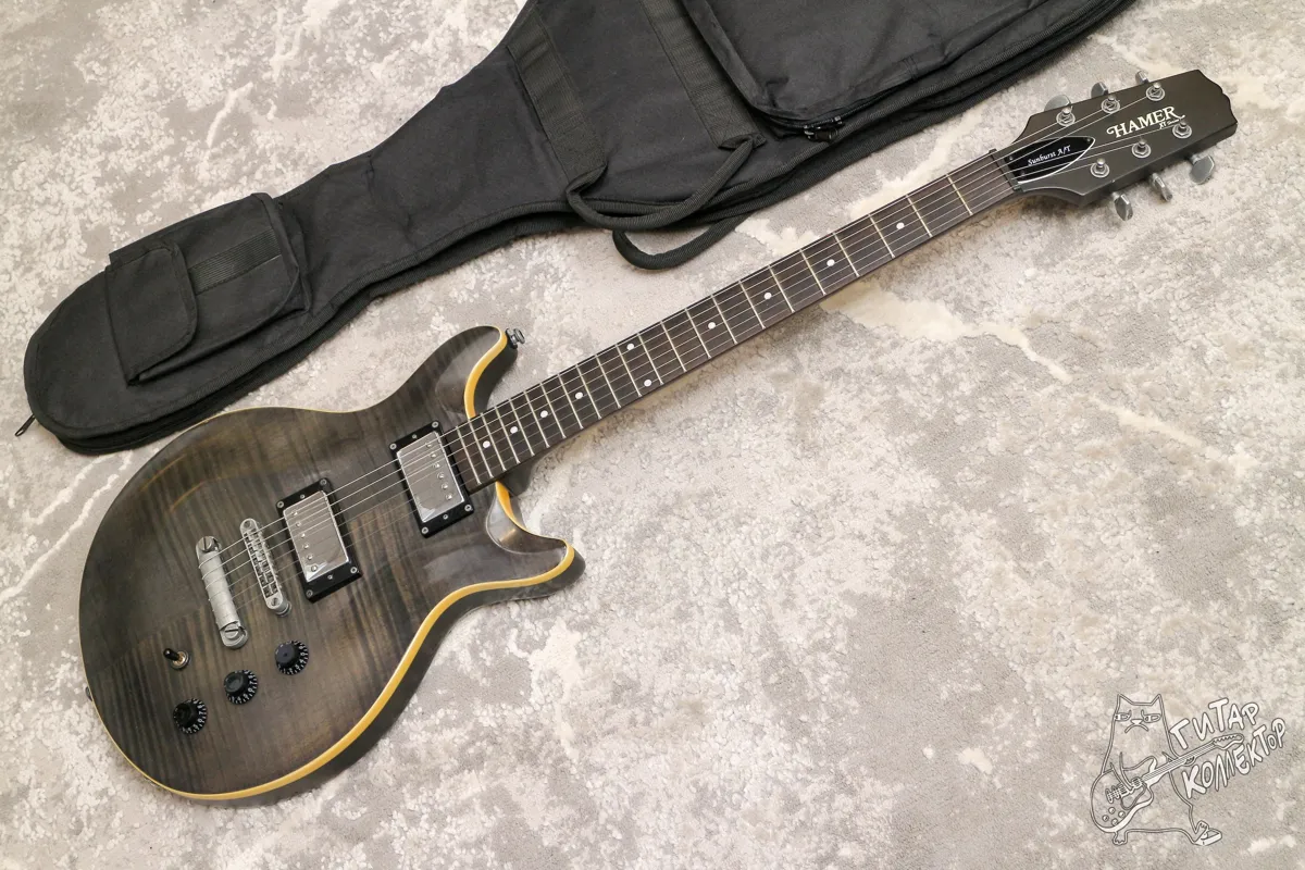 Hamer XT Series SATF Sunburst Trans Black Satin