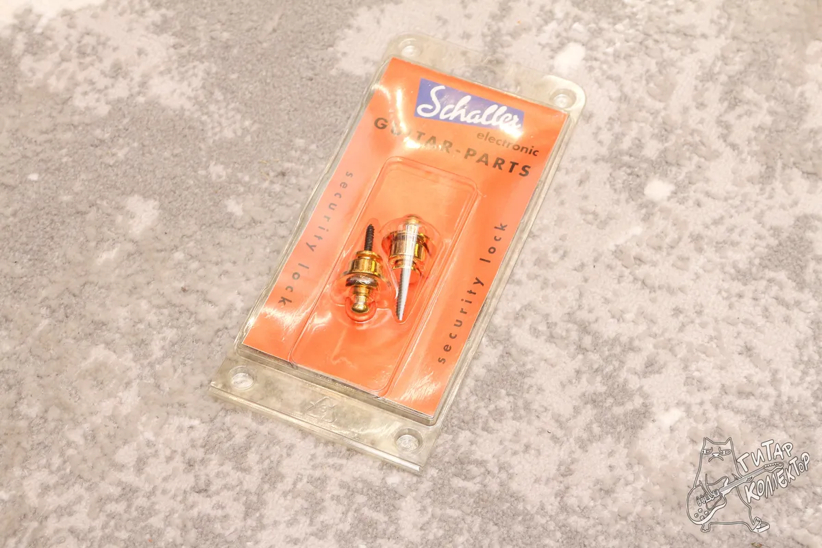 Стреплоки Schaller Security Locks 447 Gold