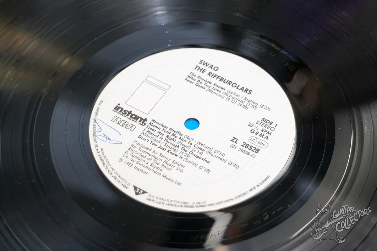 The Riffburglars – Swag LP Germany 1983 NM/NM