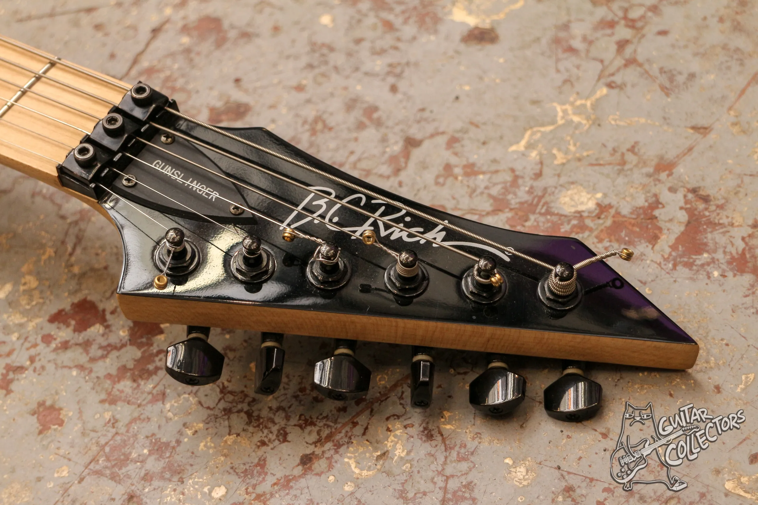 B.C. Rich Gunslinger Retro Metallic Orange