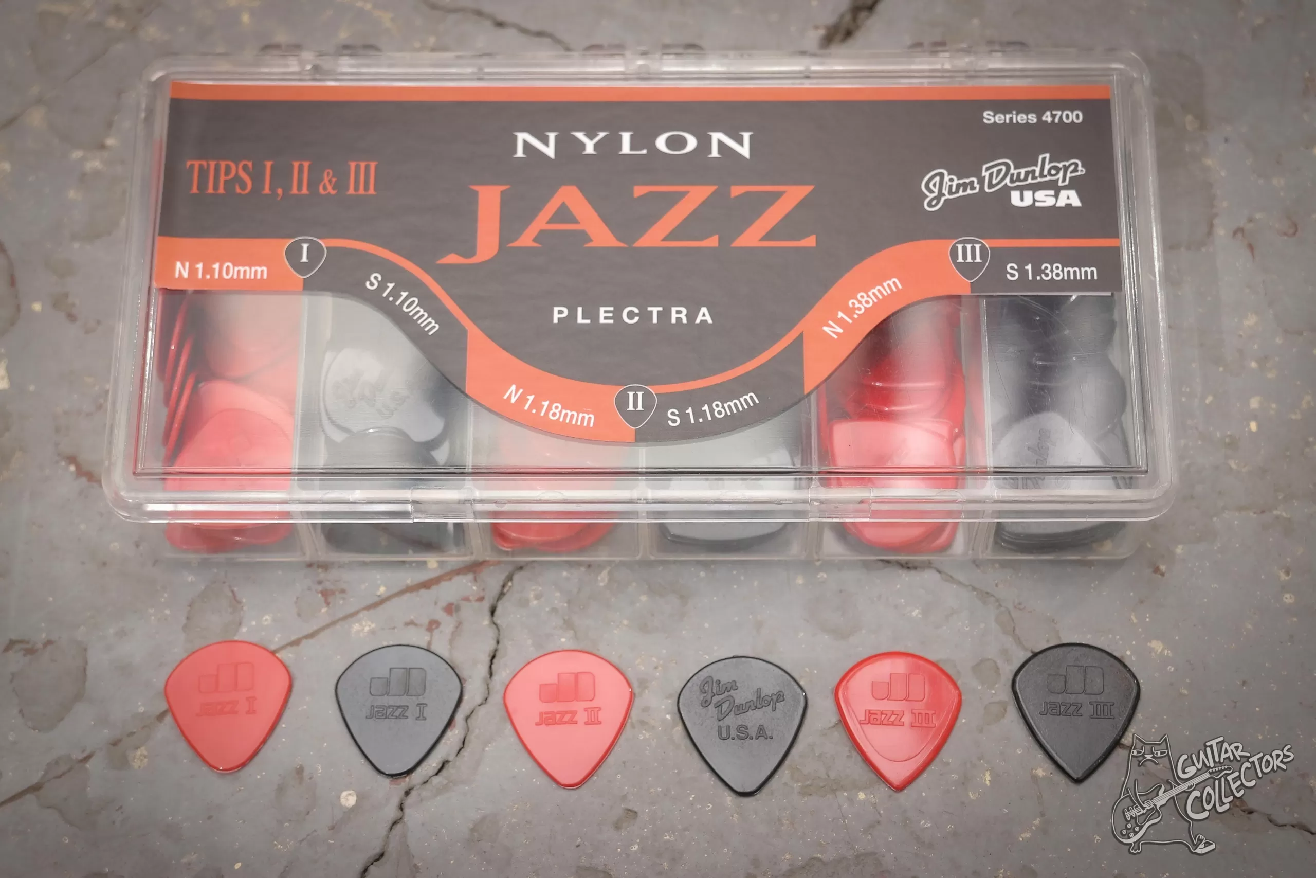 Dunlop Nylon Jazz I, II, III