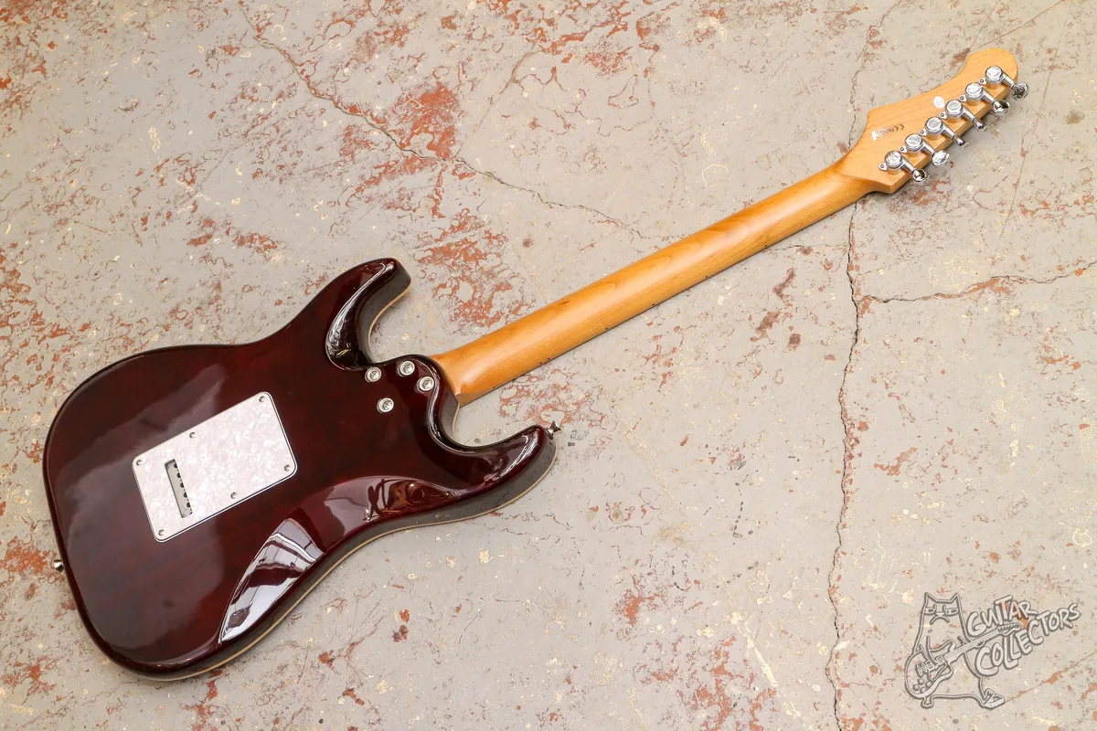 JET JS-450 TBL Fat Strat Transparent Blue