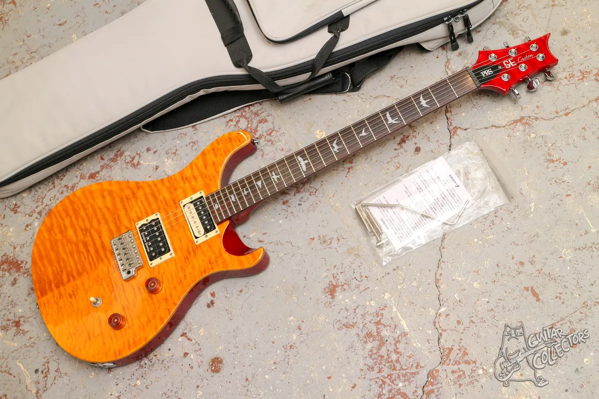PRS SE Custom 24 25th Anniversary Quilt Top