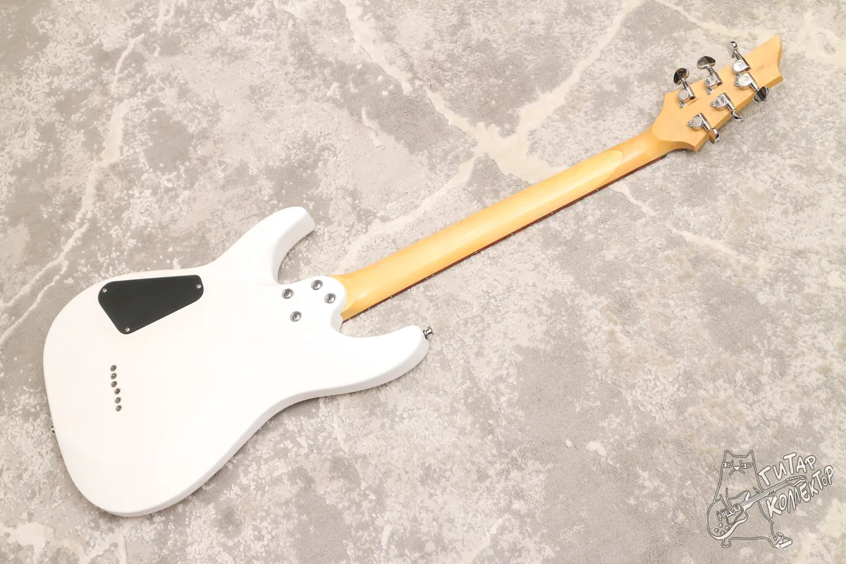 Schecter C-6 Deluxe Satin White