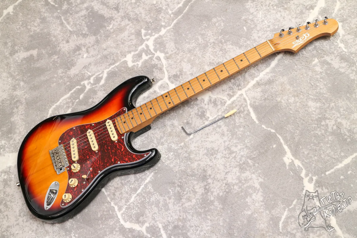 JET JS-300 Sunburst Stratocaster