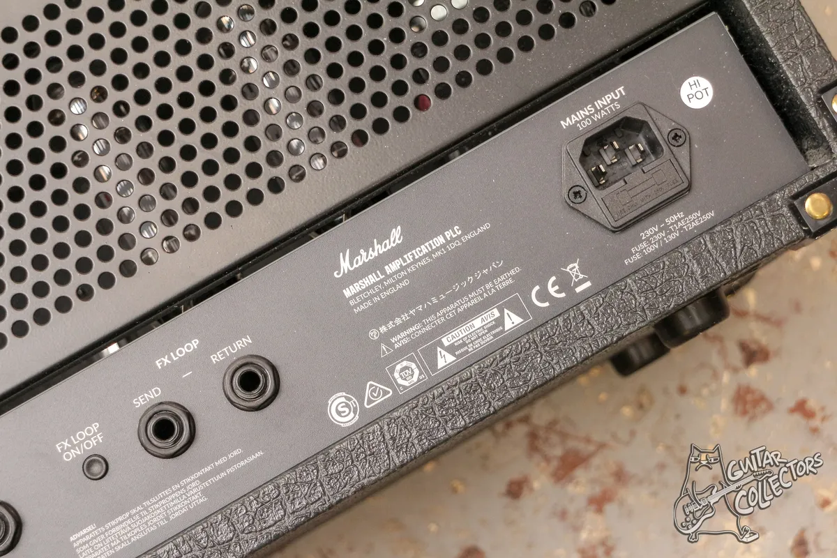 Marshall SC20H Studio Classic (JCM 800) Tube Head