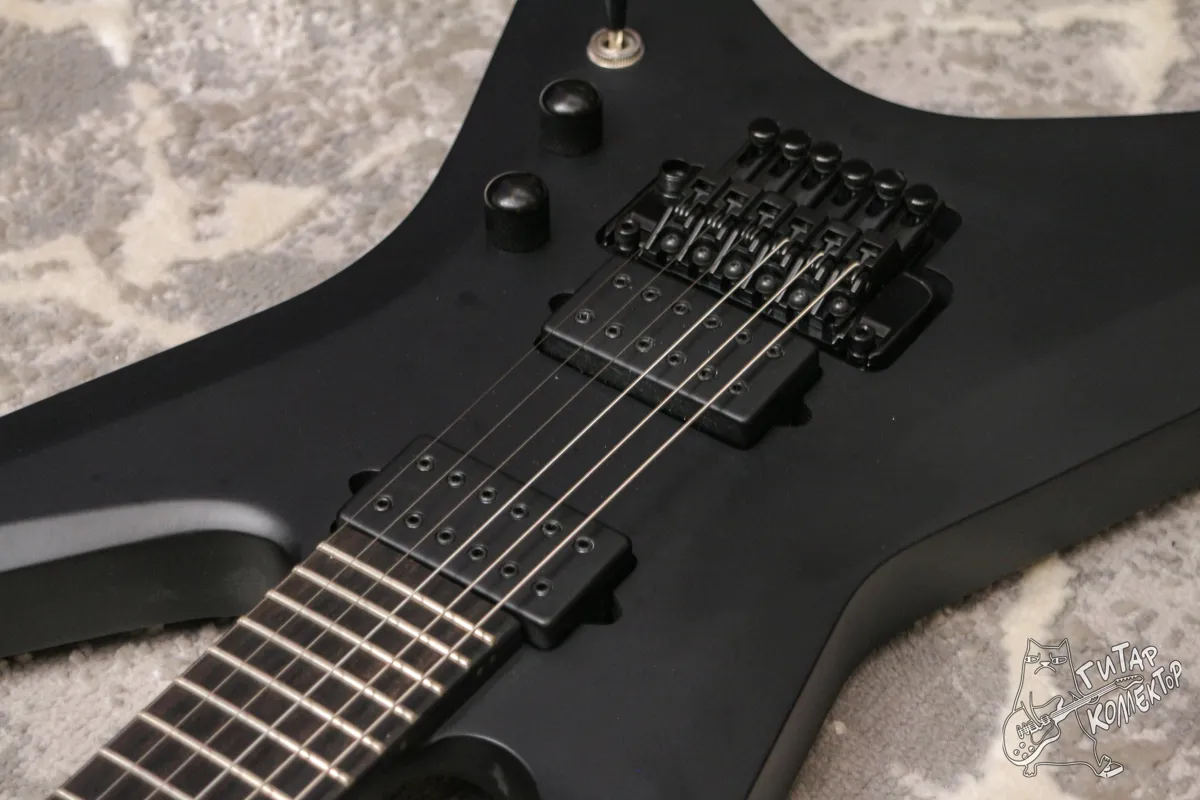 Ibanez Iron Label Xiphos XPTB620 Black Flat
