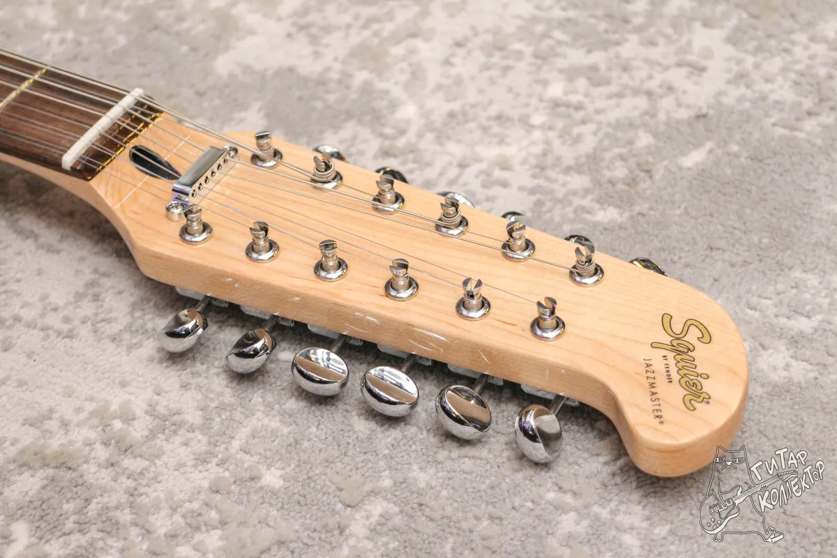 Squier Paranormal Jazzmaster XII Olympic White 12-Str