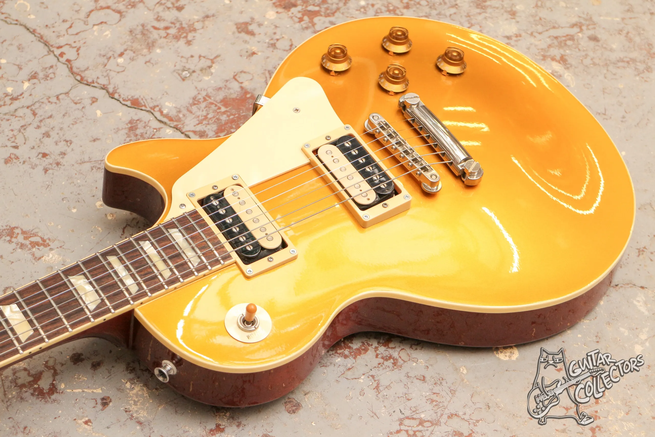 CoolZ ZLS-10GT Les Paul Standrad Goldtop