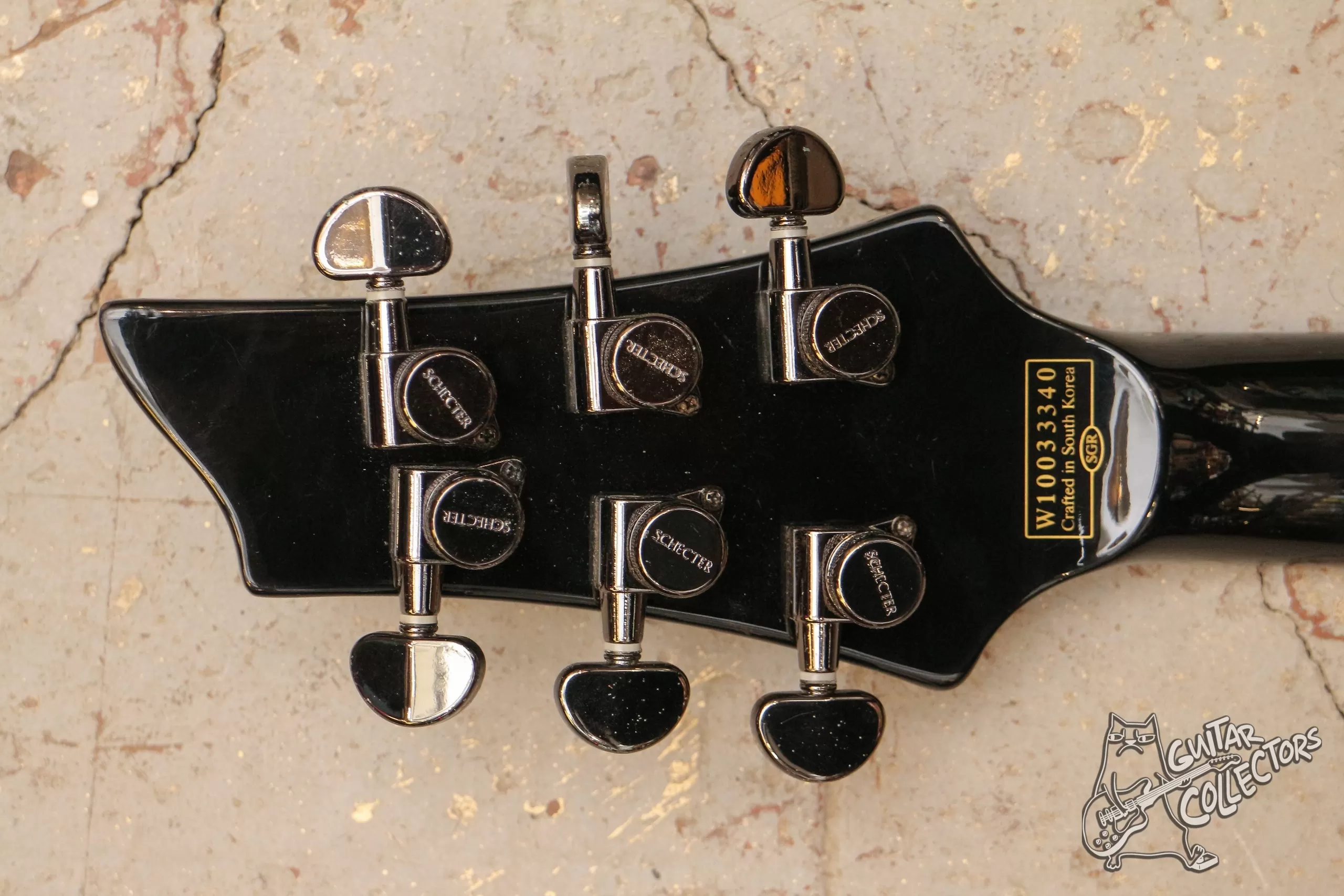 Schecter Blackjack V-1 Gloss Black Left Handed